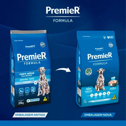 Ração Premier Formula Cães Adultos Porte Médio Frango e Mandioca 15kg