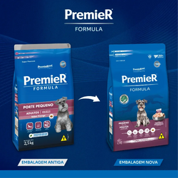 Ração Premier Formula Cães Adultos Porte Pequeno Frango e Mandioca 2,5kg