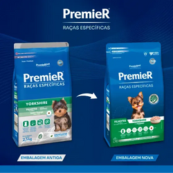 Ração Premier Raças Específicas Yorkshire Cães Filhotes Frango Pollo 2,5kg
