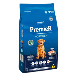 Ração Premier Formula Cães Adultos Portes Grande e Gigante Frango e Mandioca 15kg