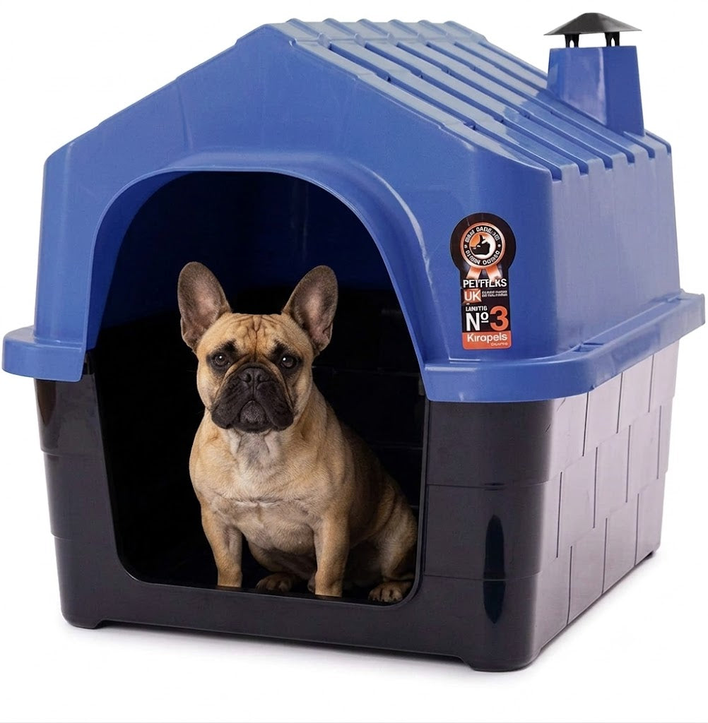 Casinha De Cachorro Durahouse N.3 Azul - Dura Pet