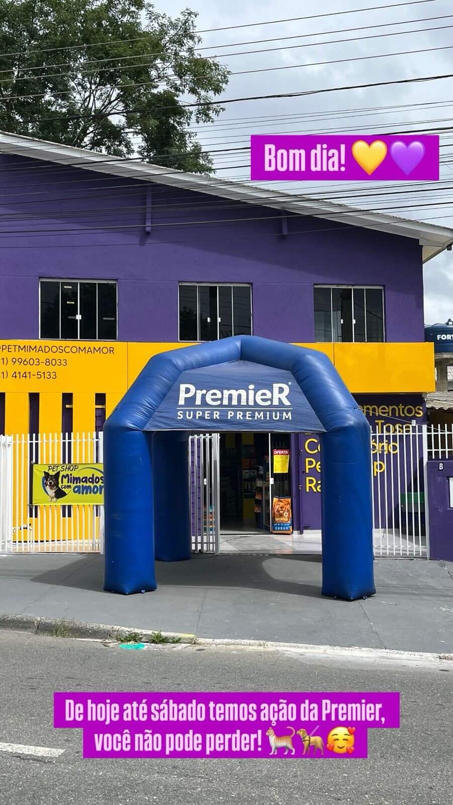 Fachada MIMADOS COM AMOR